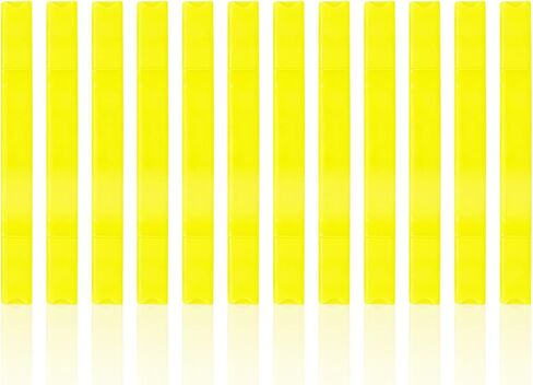 كونكيت - أقلام تحديد الكتاب المقدس الجمالية بدون نزيف، ألوان متنوعة، أقلام تحديد باستيل لطيفة، 12 قطعة برأس إزميل (أصفر) in Kuwait