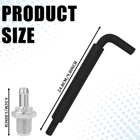 PCV Valve Hose Replacement for Toyota PCV Valve and Hose Kit for Camry, Highlander, Scion xb, Rav4, Solara, Corolla, Matrix; Lexus HS250h TC XB (2.4L 4CYL) Automotive 12204-28020 12262-28021 in Saudi Arabia