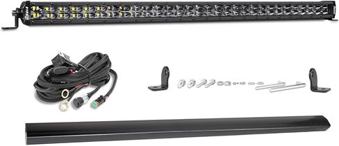 40 Inch Curved LED Light Bar, Niking Auto Super Slim 360W Off Road Dual Row LED Driving Light Spot Flood Combo Work Light Roof Bumper Bar for Trucks UTV ATV SUV RZR Wrangler JK JL Boat in Saudi Arabia