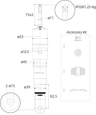 Front Shock Absorbers Pair for Chevy Silverado 1500 & GMC Sierra 1500 (1999–2007, Classic), AWD/4WD, Excludes Z71 & Electronic Suspension in Saudi Arabia
