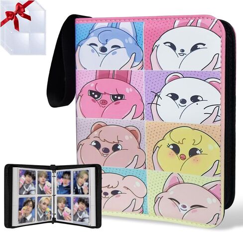 400 Pockets Trading Card Binder for MTG/YGO/TCG Cards,Portable Waterproof Card Storage Bag with Removable Sleeves, Card Book for Magic the Gathering Lord of the Rings in Kuwait