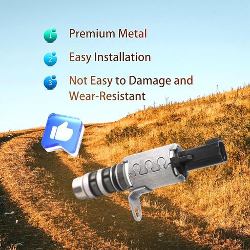 صمام الملف اللولبي VVT متوافق مع Nissan Rogue T33 X Trail 2021-2025 استبدال الصمام المتغير توقيت الملف اللولبي للتحكم في توقيت المحرك، استبدل 15031-6RC0A 150316RC0A in Kuwait