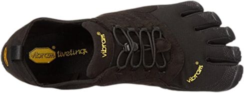 Vibram للرجال FiveFingers Trek Ascent | حذاء Barefoot مناسب لجميع التضاريس للمشي لمسافات طويلة والمسارات الخفيفة، أسود، 42 EU / 9-9.5 US in Saudi Arabia
