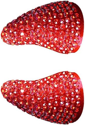 Unifizz Bling Rhinestone Devil Horn Car Tachometer Dashboard Decoration for BMW Mini Cooper Creative Central Control Instrument Panel Tachometers Red in Saudi Arabia