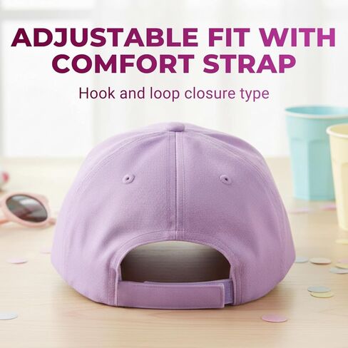 Bright Pastel Baseball Caps - 12 Pieces Multicolor in Saudi Arabia