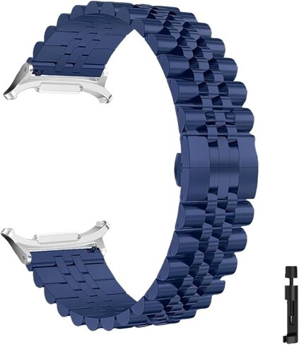 Stainless Steel Strap for Samsung for Galaxy Watch 7 Ultra 47mm Quick fit Bracelet Band suitable in Saudi Arabia