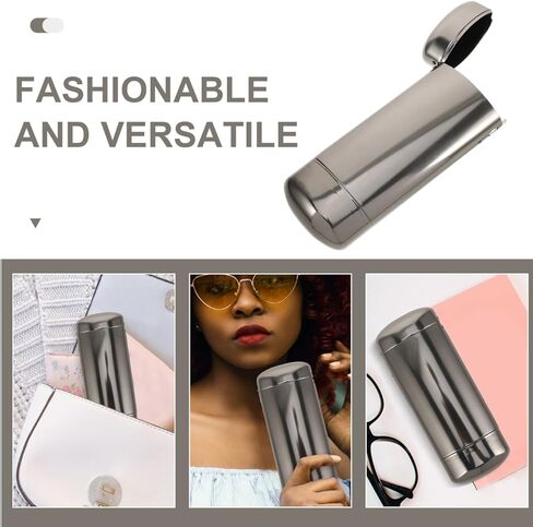 NOLITOY Aluminum Eyeglass Case Lightweight Portable Hard Shell Sunglasses Holder Handcrafted Metal Construction for Travel and Everyday Use in Saudi Arabia
