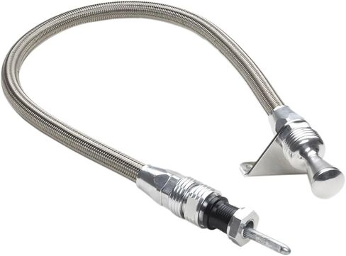 عصا قياس ناقل الحركة Lokar 1211734 Anchor-Tight Brite Finish Locking لناقل الحركة GM 200-4R in Saudi Arabia