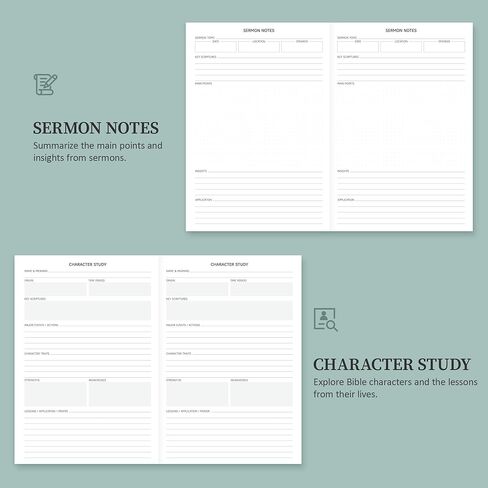 مجلة دراسة الكتاب المقدس للنساء والرجال، دفتر ملاحظات الكنيسة للصلاة، دفتر الكتاب المقدس لتدوين الملاحظات، دليل دراسة الكتاب المقدس/اللوازم/الهدايا/الإكسسوارات، 5.8 بوصة × 8.3 بوصة، وردي فاتح in Kuwait