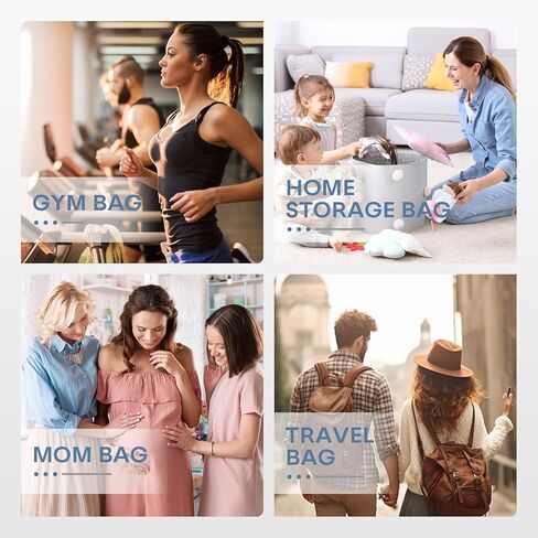 حقيبة سفر للأغراض الشخصية مقاس 40 × 30 × 15 سم مقاس 16 × 12 × 6 بوصة حقيبة رياضية خفيفة الوزن قابلة للطي حقيبة واق من المطر للرجال مقاومة للماء لعطلة نهاية الأسبوع للنساء للمستشفى طوال الليل تحمل على حقائب للطائرات باللون الأسود in Kuwait