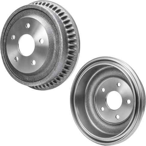 Detroit Axle - Rear Brake Drums for 1994-1999 Dodge Ram 1500 Replacement Brake Drums 1995 1996 1997 1998 Brakes : 13.54" inch Drum in Saudi Arabia