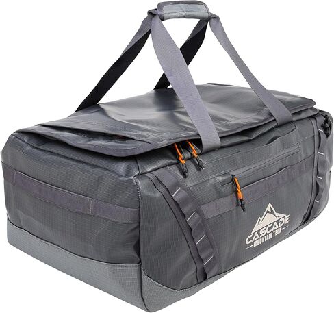 Cascade Mountain Tech 60L Duffle Bag, Convertible Travel Duffel Bag for Men Women, Water Resistant & Tear Resistant in Saudi Arabia