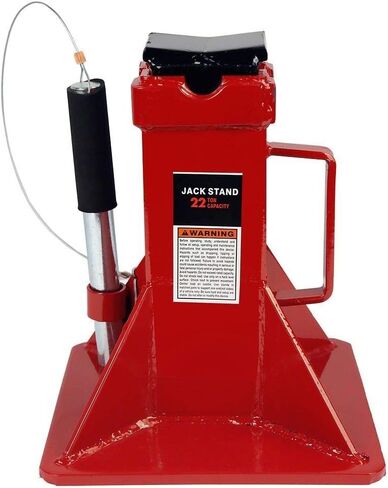 Stark USA 22-Ton Capacity Jack Stands Pin Style Lock for Supporting Trucks Trailers Car, Automotive Jack Support, Adjustable Height, Set of 2 (Pair) in Saudi Arabia