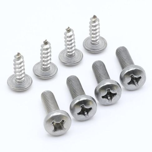 ReplacementScrews License Plate Screws Compatible with Honda Odyssey - Stainless Steel - (Pack of 4) in Saudi Arabia