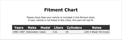 مرحل قابض مكيف الهواء متوافق مع Oldsmobile Calais 3.0L V6 1987 1986 1985 P-4894018 in Kuwait