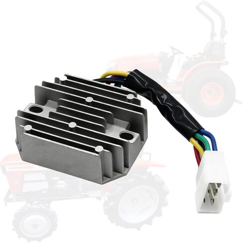 Voltage Regulator Rectifier 15351-64600 15351-64601 Fits For Kubota Grasshopper Kokusan Denki Yanmar ZD18 ZD21 ZD25 718D 721D 1822D 721G RTV400 185530 RS5101 15531-64603 15531-64601 in Saudi Arabia