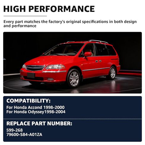 وحدة التحكم في المناخ لسخان مكيف الهواء، استبدال # 599-268، 79600-S84-A01ZA، متوافق مع 1998-2000 Honda Accord 1998-2004 Honda Odyssey in Kuwait