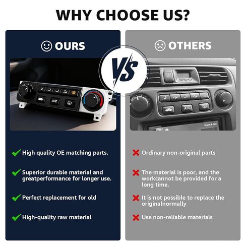 وحدة التحكم في المناخ لسخان مكيف الهواء، استبدال # 599-268، 79600-S84-A01ZA، متوافق مع 1998-2000 Honda Accord 1998-2004 Honda Odyssey in Kuwait