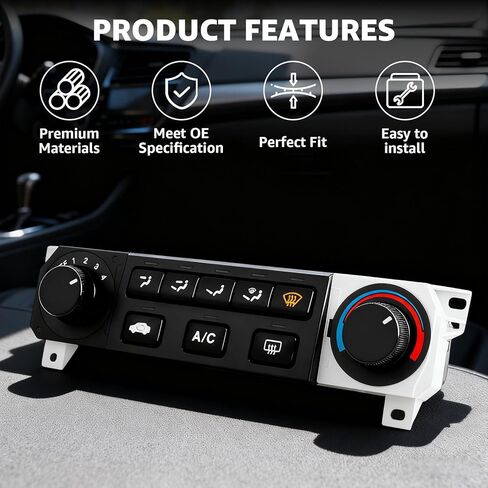 وحدة التحكم في المناخ لسخان مكيف الهواء، استبدال # 599-268، 79600-S84-A01ZA، متوافق مع 1998-2000 Honda Accord 1998-2004 Honda Odyssey in Kuwait