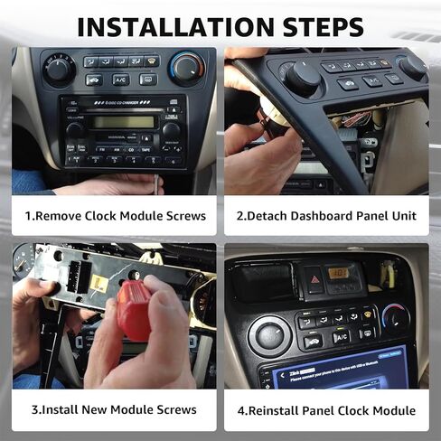 وحدة التحكم في المناخ لسخان مكيف الهواء، استبدال # 599-268، 79600-S84-A01ZA، متوافق مع 1998-2000 Honda Accord 1998-2004 Honda Odyssey in Kuwait