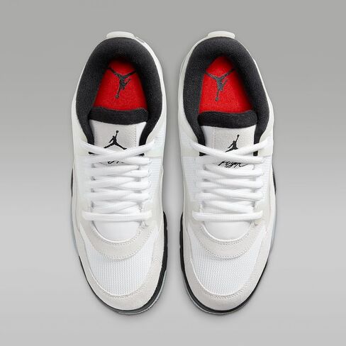 Air Jordan 4 RM Men's Shoes (White/Infrared 23/Light Smoke Grey/Black) in Saudi Arabia