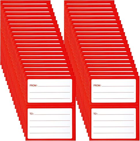 150 Pcs to from Return Address Mailing Labels, Self-Adhesive to/from Address Mailing Labels, 4.5x3.5 Inch Blank Mail Shipping Label Postage Guaranteed Stickers for Package Boxes in Saudi Arabia