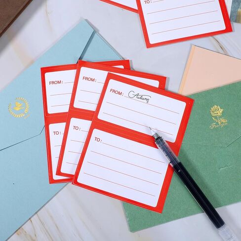 150 Pcs to from Return Address Mailing Labels, Self-Adhesive to/from Address Mailing Labels, 4.5x3.5 Inch Blank Mail Shipping Label Postage Guaranteed Stickers for Package Boxes in Saudi Arabia