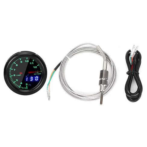 KIMISS Universal Digital LED Temperature Meter for Car 12V, 2in Bright Display in Saudi Arabia