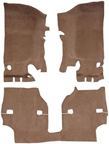 ACC Automotive Carpet Compatible with 2011 to 2018 Jeep Wrangler, Passenger Area, JK (801-Black Plush Cut Pile) in Saudi Arabia