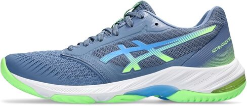 حذاء كرة طائرة للرجال من ASICS Netburner Ballistic FlyteFoam 3، مقاس 10، أزرق داكن/Waterscape in Saudi Arabia