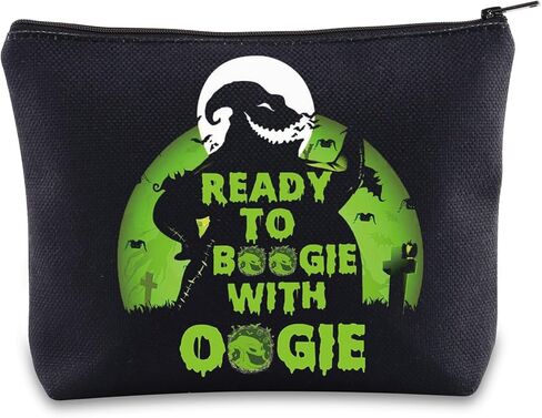 BWWKTOP Funny Oogie Cosmetic Makeup Bag Oogie Fans Inspired Gifts Ready To Oogie With Oogie Zipper Pouch Bag (READY Oogie TG) in Saudi Arabia