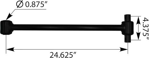 Front Torque Rod 24-5/8" Length Fits C65-6000-002, C65-6011-002, 345-883, TMR539 in Saudi Arabia
