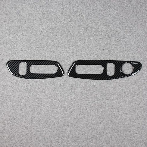 for Honda CRV CR-V 2023 2024 2025 2026 Interior Door Seat Button Adjust Switch Cover Trims Carbon Fiber Pattern in Saudi Arabia