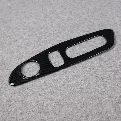 for Honda CRV CR-V 2023 2024 2025 2026 Interior Door Seat Button Adjust Switch Cover Trims Carbon Fiber Pattern in Saudi Arabia