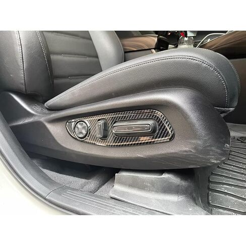 for Honda CRV CR-V 2023 2024 2025 2026 Interior Door Seat Button Adjust Switch Cover Trims Carbon Fiber Pattern in Saudi Arabia