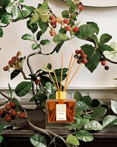 موزع روائح هينوكي ريد - رائحة فندق ريوكان اليابانية الفاخرة، عطر زن فورست السرو وخشب الأرز، مجموعة هدايا العلاج العطري في المنتجع الصحي المنزلي، 6.4 أونصة سائلة (خشب هينوكي) in Kuwait