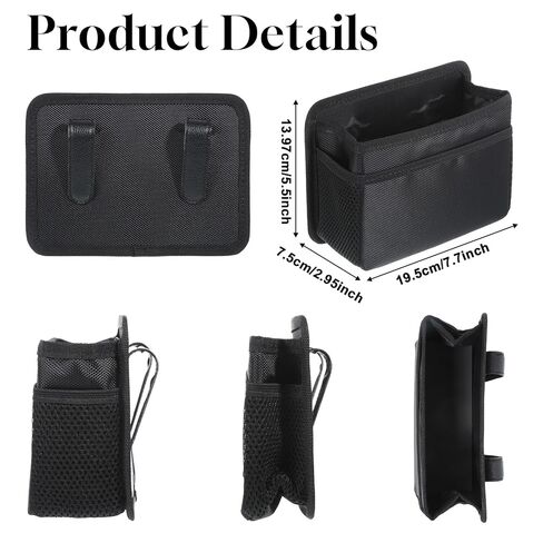 Mini Car Trash Can Hanging Car Trash Bin Foldable Waterproof Garbage Organizer Vehicle Essentials Garbage Can for Most Cars, Home and Office in Kuwait