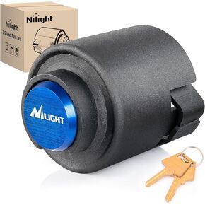 Nilight 2-5/16 "قفل مقطورة الثقيلة المضادة للسرقة أقفال وصلة مقطورة تناسب 2 5/16 بوصة الكرة مقرنة سلاسل السلامة مقطورة اللسان مجموعة قفل مع مفتاح الأساسية النحاس مقاومة للتعدي لقارب مقطورة RV in Kuwait