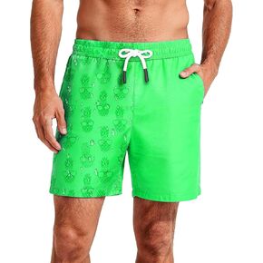 Men’s Swim Trunks Water-Reveal Print Quick-Dry Waterproof Beach Shorts Compression Liner, S-XXL in Saudi Arabia