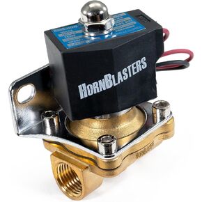HornBlasters 24-Volt 1/2" High-Flow Electric Air Valve - 1/2" NPT - 217 PSI Max Pressure in Kuwait
