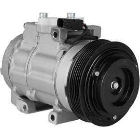 ضاغط تكييف هواء جديد مع قابض لفورد إكسبيديشن F150 2007-2014، F250 F350 Super Duty 2008-2010، لينكولن نافيجيتور 2007-2014 5.4L 6.2L 6.4L 6.8L، لفورد لوبو 4.6 5.4L 6.2L 01-14 in Kuwait