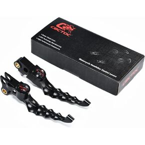 مجموعة فرامل الدراجة النارية ورافعة القابض لدراجات Harley Touring، Softail، Dyna، Sportster، 1996-2017، أسود، فضي (أسود) in Kuwait