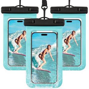 2 Pack Waterproof Phone Pouch, Universal Waterproof Phone Case with Lanyard for iPhone 15/14/13/12/12 Pro Max/Galaxy 21 up to 7.5", IPX8 Waterproof Case Cellphone Dry Bag for Beach Swimming Travel in Kuwait