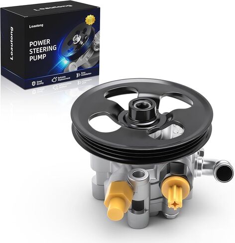 Power Steering Pump with Pulley Sensor for Toyota Camry 2010-2011, L4 2.5L Gas, Power Assist Pump Replace# 21-4050, 4431006190 in Saudi Arabia