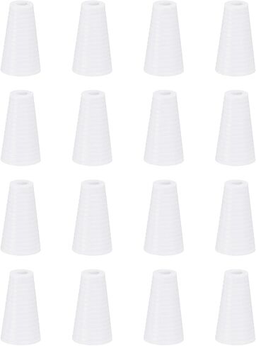 12 قطعة من مقابض الحبل من uxcell، شرابات نافذة عمياء 19 مم، حبل سحب بلاستيكي، قطرات سحب، قلادة نهاية لستائر النوافذ، ستارة الظل، أبيض in Saudi Arabia