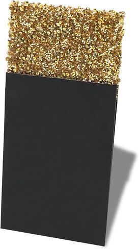 Rhinestone Prefolded Pocket Squares for Men, Mens Handkerchief Sparkly Crystal Pocket Square for Prom Party Wedding in Saudi Arabia