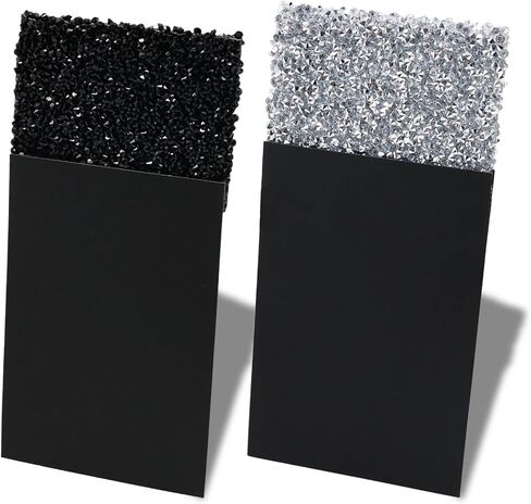 Rhinestone Prefolded Pocket Squares for Men, Mens Handkerchief Sparkly Crystal Pocket Square for Prom Party Wedding in Saudi Arabia