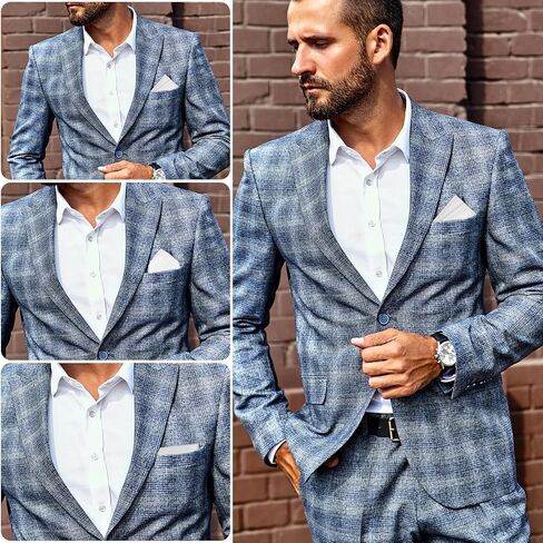 4 Pcs Black And White Pocket Square Set for Men Silk Like Handkerchief Pre Folded Pocket Squares Men's Handkerchiefs Soft Hankie Solid Towel Formal Premium Gent Hankies Reusable for Suit Accessories in Saudi Arabia