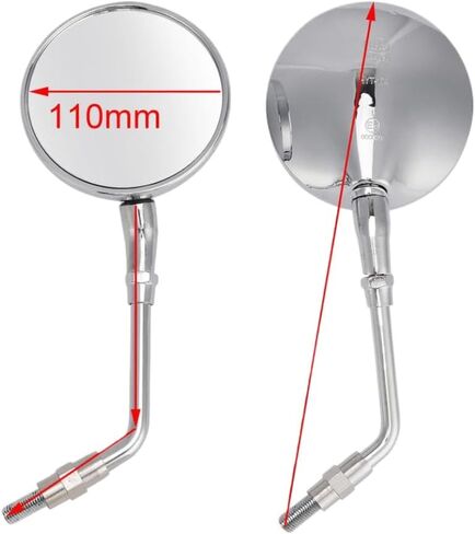 Set Of 2 Mirrors M10 Compatible With CB 400 N Superdream 78 85 CB 500 1994 2003 in Saudi Arabia