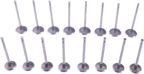 16Pcs Engine Valves Set IV323 EV314 Compatible with Buick Lacrosse Regal Verano Compatible with Chevrolet Compatible with GMC Terrain 12596034 12615936 in Saudi Arabia
